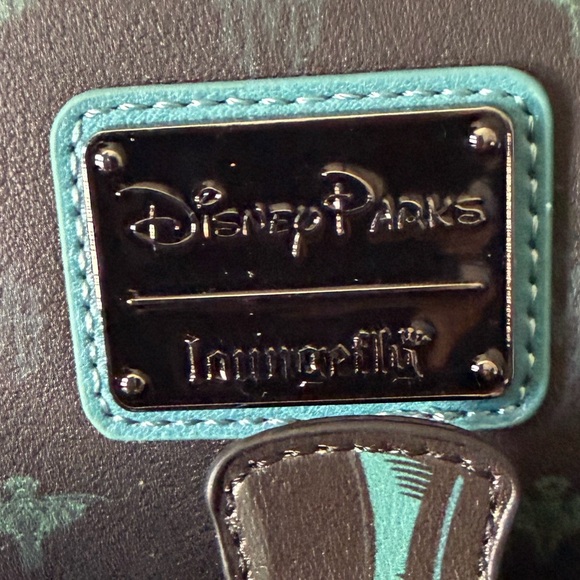 Disney Haunted Mansion Loungefly Hitchhiking Ghosts Glow in Dark Backpack NWT - Picture 2 of 11